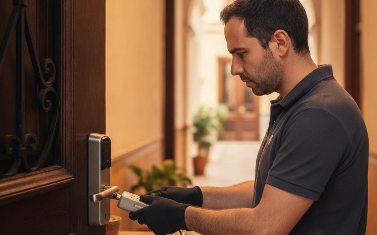 Guía para cambiar cerradura electrónica 24h en Guadalajara